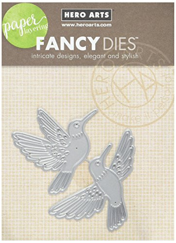 Hero Arts DI335 Paper Layering Hummingbird Pair Paper Cutting Dies