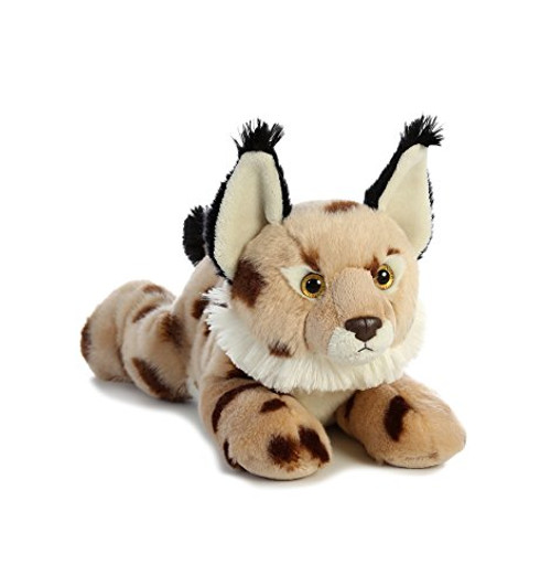 Aurora World Flopsie Toy Lynx Plush, 12"