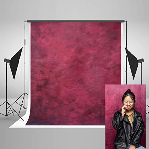 Kate 5x7ft Abstract Photography Backdrop Microfiber Old Master Backgrounds Red Portrait Backdrops Props Studio Background