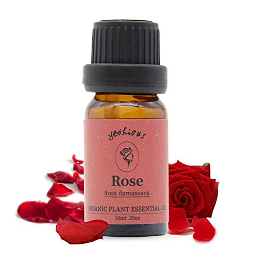 Yethious Rose Essential Oils 100 Pure Organic Therapeutic Grade Essential Oil for Diffuser Aromatherapy Gift Oil 10ml