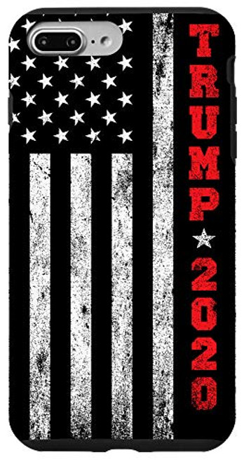 iPhone 7 Plus-8 Plus Trump 2020 American Flag Vintage USA Case iPhone 7 Plus-8 Plus Trump 2020 American Flag Vintage USA Case