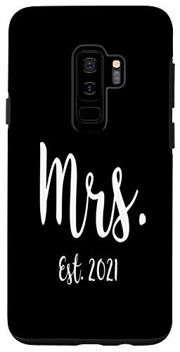 Galaxy S9- Mrs 2021 Engagement Wedding Newlywed Gift For Bride Case