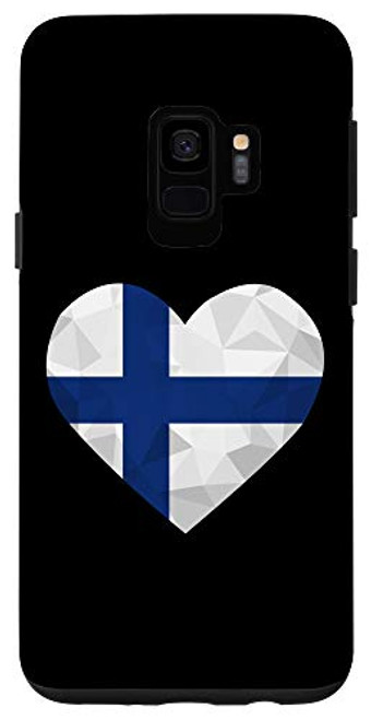 Galaxy S9 I Love Finland Flag Heart Low Poly Finnish Travel Vacation Case Galaxy S9 I Love Finland Flag Heart Low Poly Finnish Travel Vacation Case