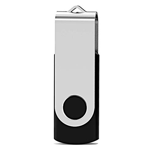 Aiibe 128GB Flash Drive USB Flash Drive 128 GB USB 3-0 Memory Stick Thumb Drive 128GB 3-0 Black