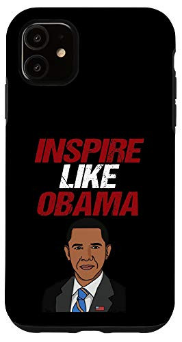 iPhone 11 Obama Black Leader Inspirational Black History Month Gift Case