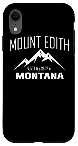 iPhone XR MOUNT EDITH MONTANA Climbing Summit Club Outdoor Gift Case