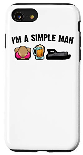 iPhone SE -2020- - 7 - 8 Funny Pontoon Captain Boating Gift For Men Cool Boat Lover Case iPhone SE -2020- - 7 - 8 Funny Pontoon Captain Boating Gift For Men Cool Boat Lover Case