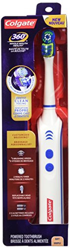 Colgate Power Clean Battery Powered Toothbrush, Soft