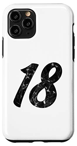 iPhone 11 Pro 18th Birthday gift - Classic Vintage Girls Boys 18 year old Case