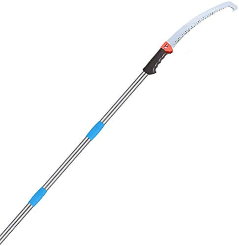 Pole Pruning Saw Extension Pole-7-5 FT Pole pruner Use on Pole HandTelescopic Tree Pruner Pole Extendable Limb Saw and TrimmerSaw and Trimmer