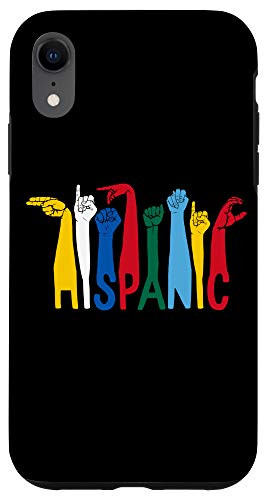 iPhone XR National Hispanic Heritage Month Hands Asl Language Latino Case