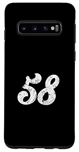 Galaxy S10 58th Birthday gift - Classic Vintage Women Men 58 year old Case