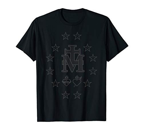 Miraculous Medal Our Lady Mary Catholic Sacred Heart Gift G T-Shirt Miraculous Medal Our Lady Mary Catholic Sacred Heart Gift G T-Shirt