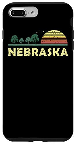 iPhone 7 Plus-8 Plus Vintage Nebraska Sunset Woods Outdoors Souvenir Case