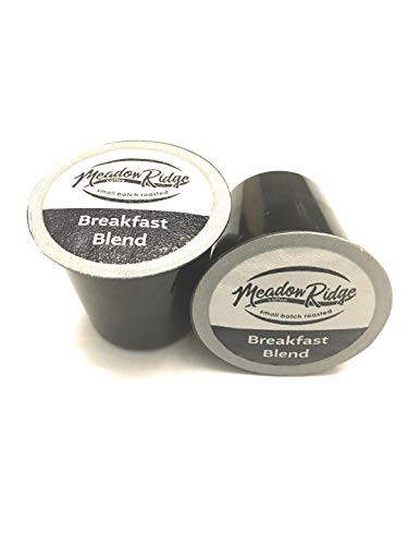 Meadow Ridge Coffee Breakfast Blend 100 Arabica Coffee Single Serve Cups - 24 Count