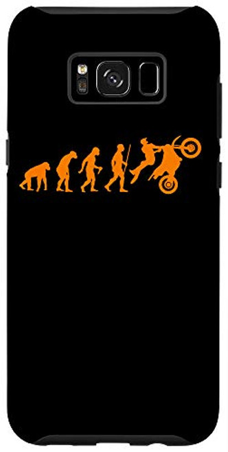Galaxy S8- Dirt Bike Evolution - Cute Motorcycle Rider Gift Case Galaxy S8- Dirt Bike Evolution - Cute Motorcycle Rider Gift Case