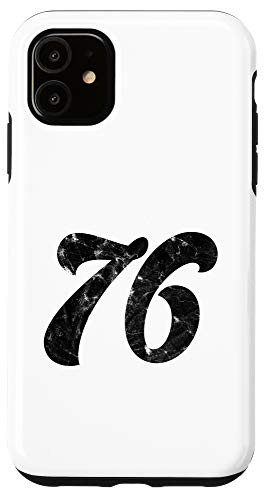 iPhone 11 76th Birthday gift - Classic Vintage Women Men 76 year old Case