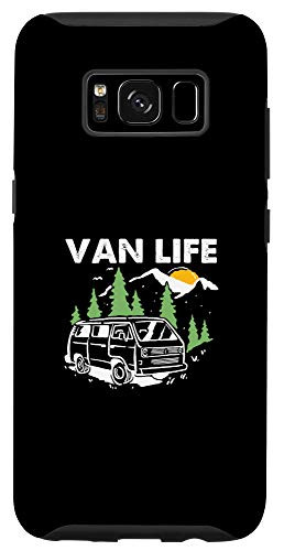 Galaxy S8 Van Vehicle Mountains Forest Camping Hiking Backpacking Gift Case
