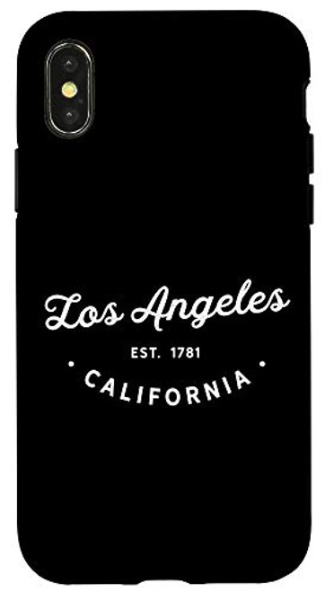 iPhone X-XS Classic Retro Vintage Los Angeles California LA 1781 USA Case iPhone X-XS Classic Retro Vintage Los Angeles California LA 1781 USA Case