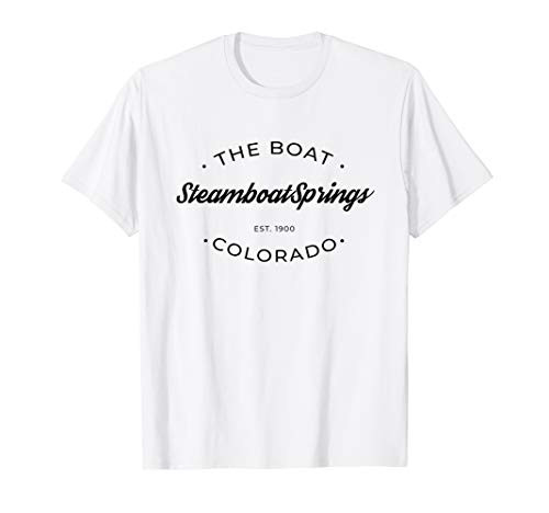 Steamboat Springs Colorado The Boat T-Shirt