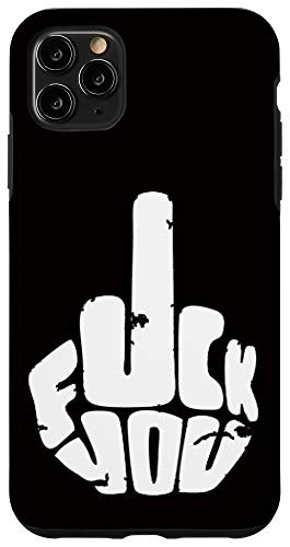 iPhone 11 Pro Max Fuck You Middle Finger Flip Off Design Case