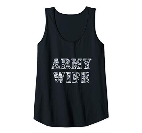 Womens Digital Camo  Proud Army Wife Tank Top