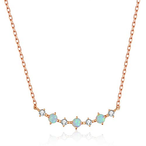 Dainty Necklace for Women White Gold 