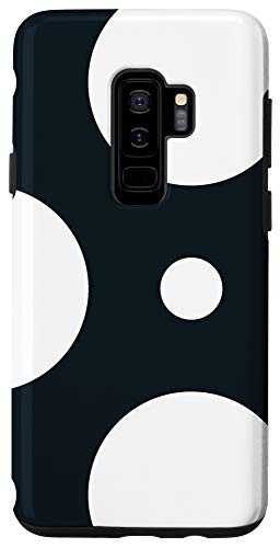 Galaxy S9- Boho Polka Dot Pattern Black White classic design Case