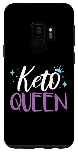 Galaxy S9 Keto Queen Keto Diet for Women Black Case