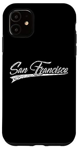iPhone 11 San Francisco Classic Vintage California Sports Jersey Case
