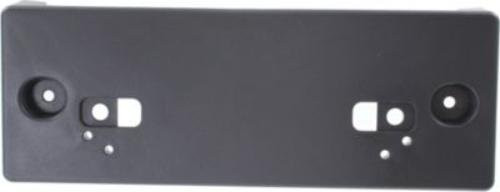 CPP Front Black License Plate Bracket for 2010-2012 Nissan Altima NI1068119