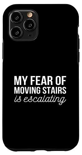 iPhone 11 Pro Fear Of Stairs Pun Maker Case