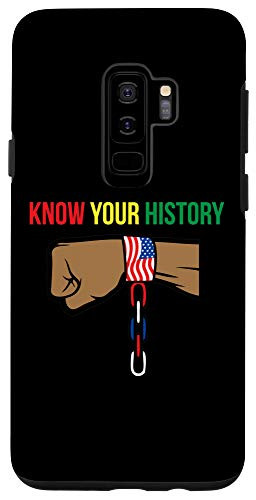 Galaxy S9- Black History America Fist Cool Black History Month Gift Case