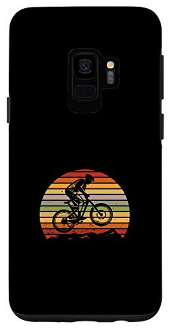 Galaxy S9 Cyclist Retro Vintage Mountain Bike MTB Downhill Cycle Gift Case Galaxy S9 Cyclist Retro Vintage Mountain Bike MTB Downhill Cycle Gift Case