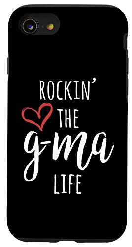 iPhone SE -2020- - 7 - 8 Funny Cool Gma Gift Rockin The G-Ma Life Case