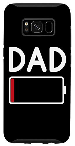 Galaxy S8 Tired DAD Low Battery - Funny Fathers Day Case