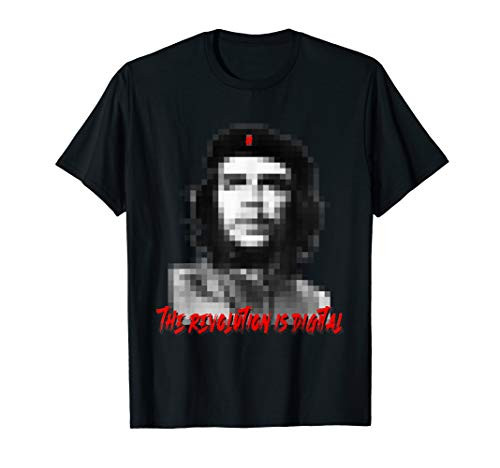 The Revolution Is Digital Hashtag  Ernesto Che Guevara T-Shirt