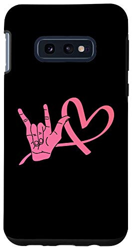 Galaxy S10e Deaf Awareness Shirts Sign Language Shirt Love ASL Teacher Case