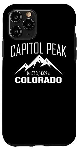 iPhone 11 Pro CAPITOL PEAK COLORADO Climbing Summit Club Outdoor Gift Case