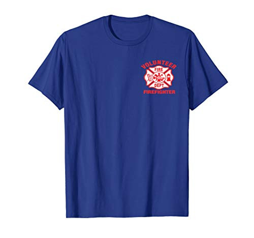 Volunteer Firefighter Fire Dept Logo T-Shirt
