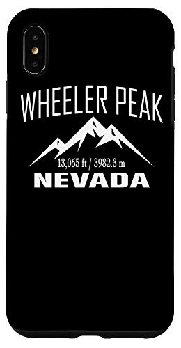 iPhone XS Max WHEELER PEAK NEVADA Climbing Summit Club Outdoor Gift Case