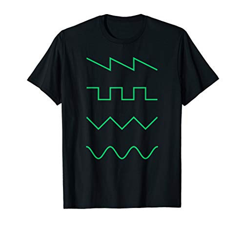Synth Waveform - Digital Analog Synthesizer EDM T-Shirt