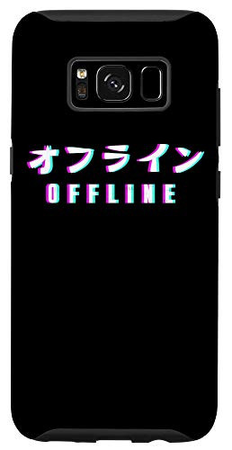 Galaxy S8 Aesthetic Offline Japanese Text Vaporwave Synthwave Japan Case
