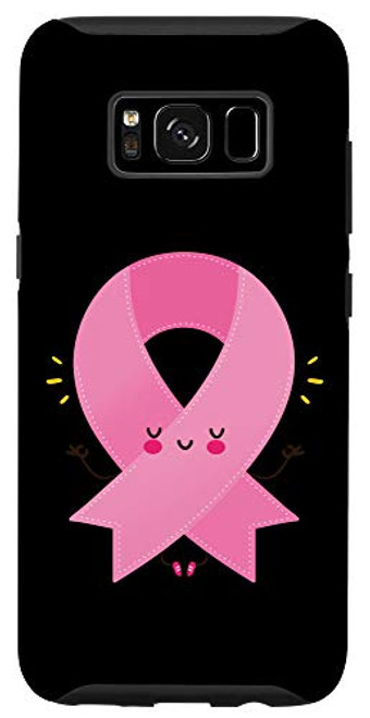 Galaxy S8 Cute Yoga Kawaii pink Ribbon Breast cancer awareness month Case Galaxy S8 Cute Yoga Kawaii pink Ribbon Breast cancer awareness month Case