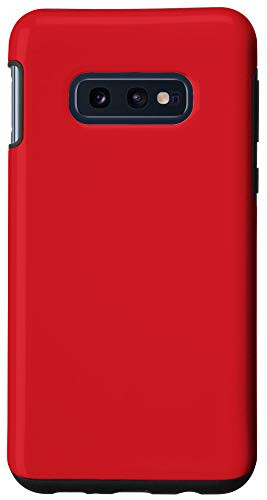 Galaxy S10e Case  Fire Engine Red Phone Cover For Phone  Plain Red Phone Case