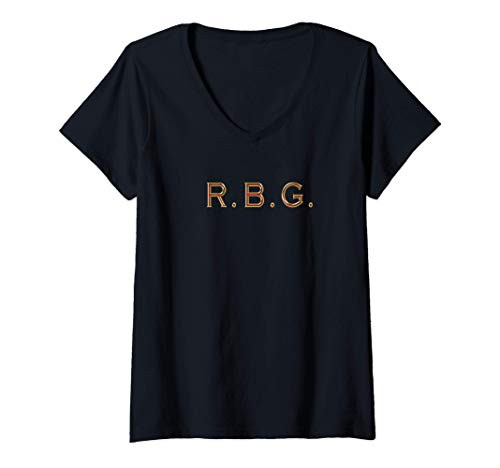 Womens R-B-G- V-Neck T-Shirt