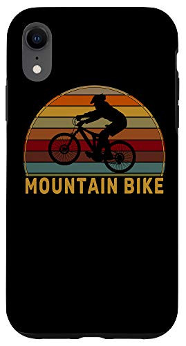 iPhone XR Retro Mountain Biking Downhill for Mountain Bike Rider Case