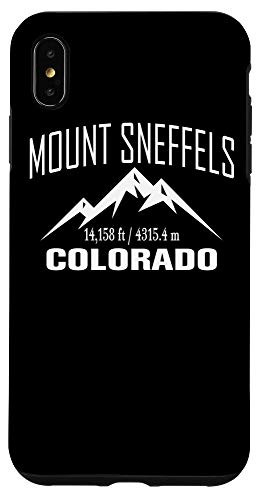 iPhone XS Max MOUNT SNEFFELS COLORADO Climbing Summit Club Outdoor Gift Case