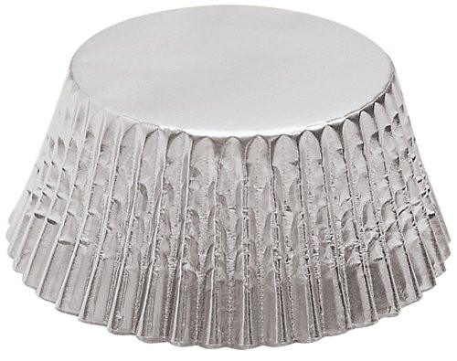 Fox Run 4950 Foil Bake Cups, Mini, Silver
