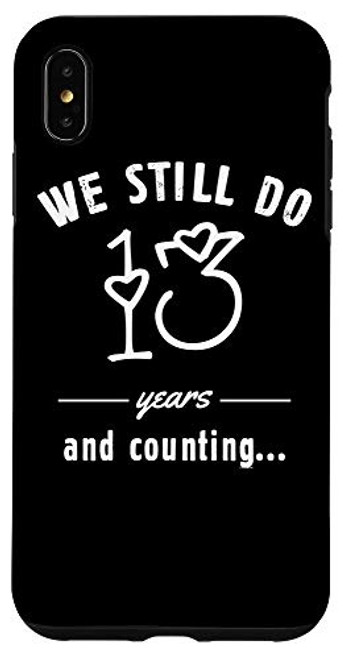 iPhone XS Max 13th Wedding Anniversary Funny Couple Best Marriage Day Gift Case iPhone XS Max 13th Wedding Anniversary Funny Couple Best Marriage Day Gift Case